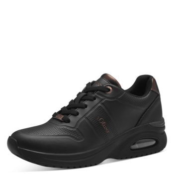 Sneakers γυναικεία μαύρα s.Oliver 5-23659-42